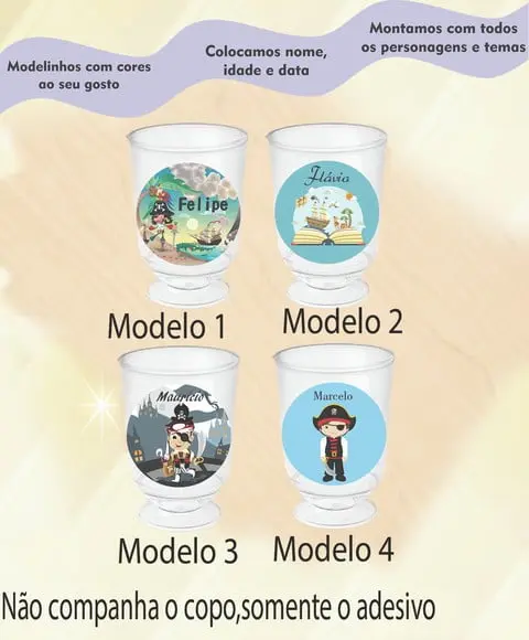 Adesivo 3,5 Cm-pirata