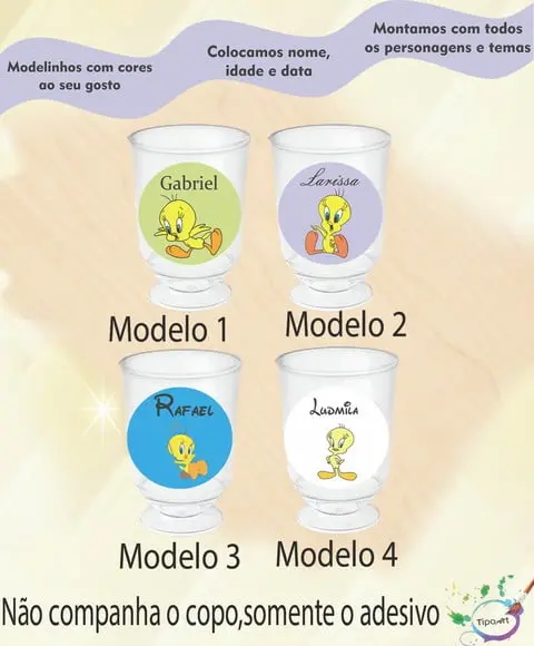 Adesivo 3,5 Cm-piu Piu