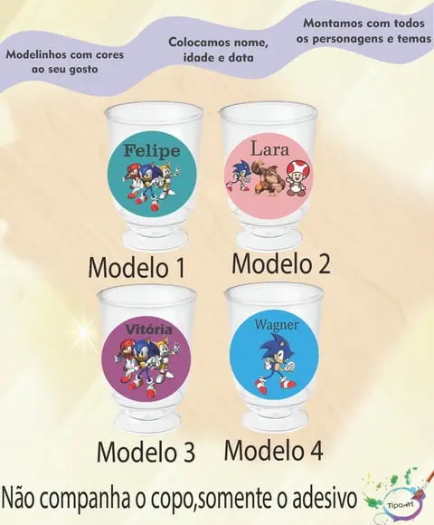 Adesivo 3,5 Cm-sonic