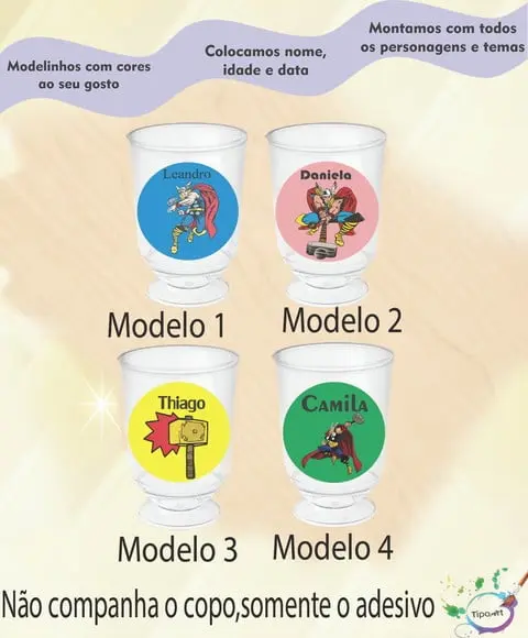 Adesivo 3,5 Cm-thor