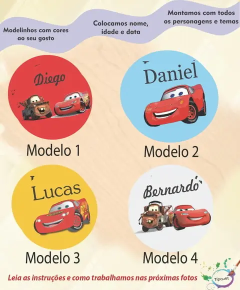 Adesivo 5 cm -relampago