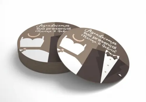 Adesivo 5 Cm- Agradecimento