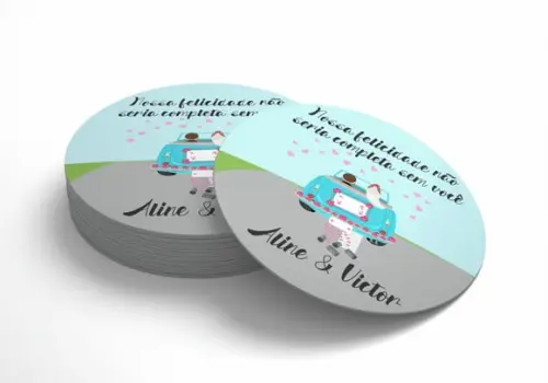 Adesivo 5 Cm- Agradecimento