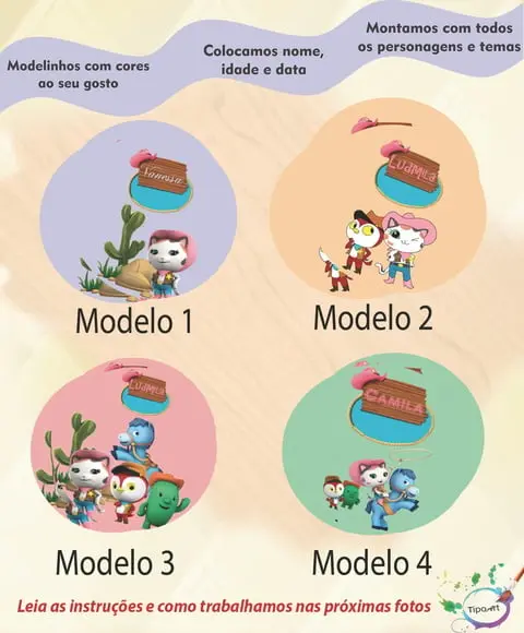 Adesivo 5 cm -sheriff Calie do Oeste