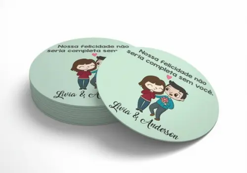 Adesivo 5 Cm- Agradecimento