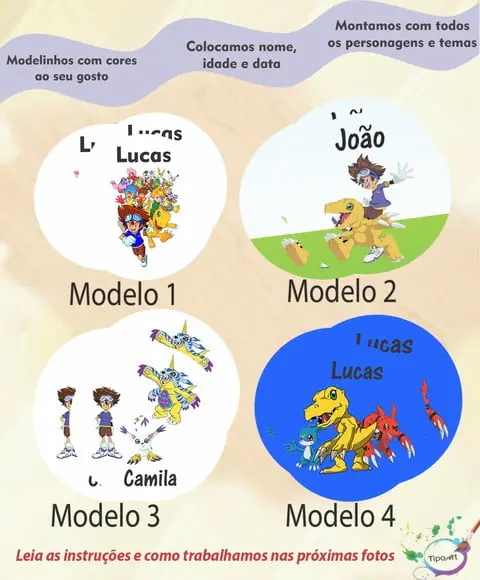 Adesivo 5 Cm-digimon
