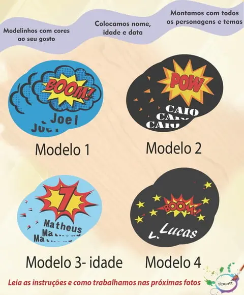 Adesivo 5cm-bomba