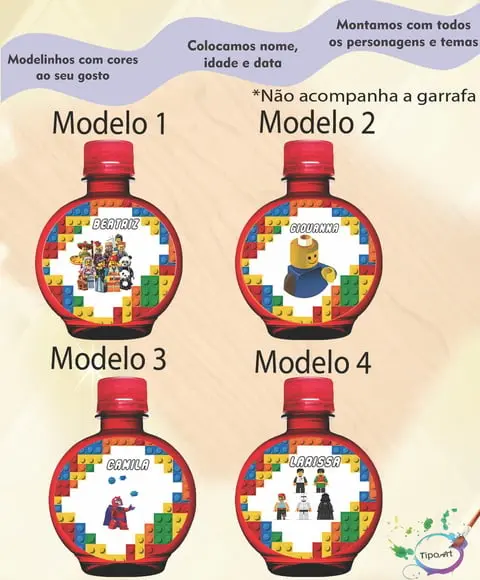 Adesivo Água Ouro Fino - Lego