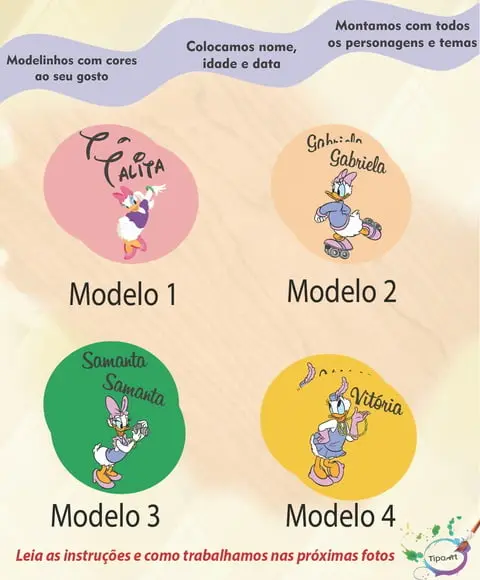 Adesivo 5 cm -margarida