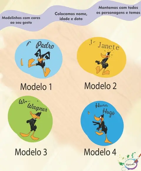 Adesivo 5 cm -patolino