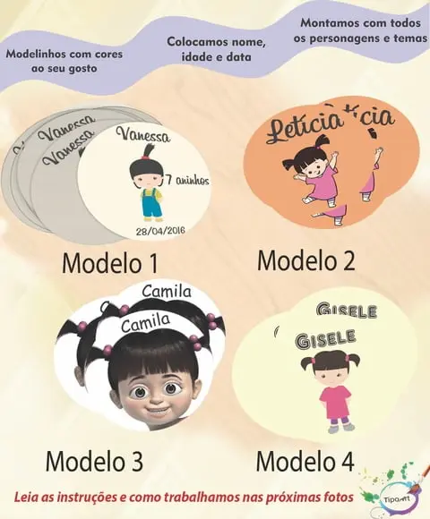 Adesivo 5 Cm- Boo