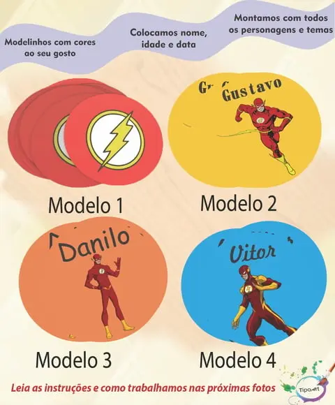 Adesivo 5 Cm- Flash