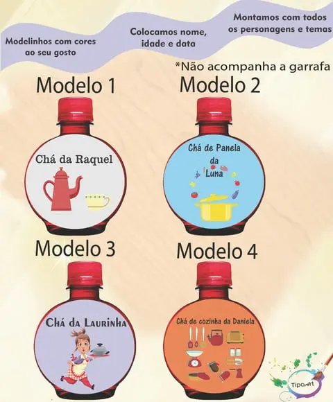 Adesivo Água Ouro Fino -chá de Cozinha/panela