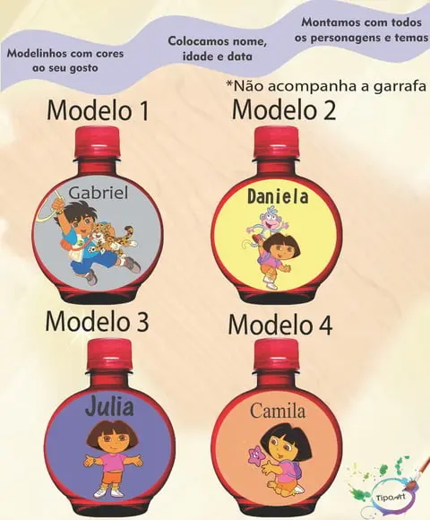 Adesivo Água Ouro Fino -dora Aventureira