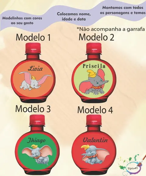Adesivo Água Ouro Fino -dumbo