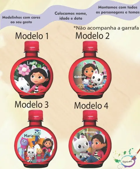 Adesivo Água Ouro Fino -gabi Casa Mágica