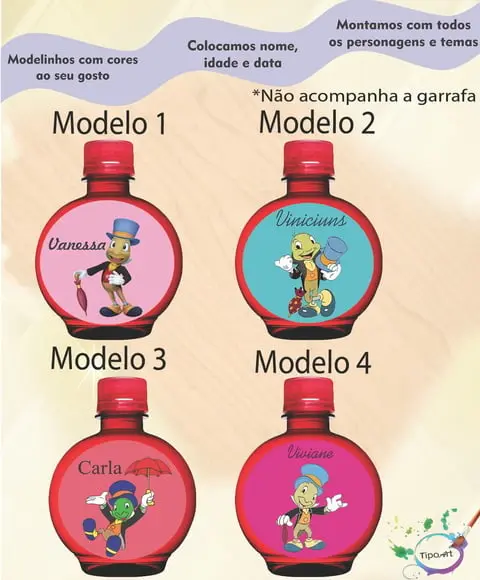 Adesivo Água Ouro Fino -grilo Falante