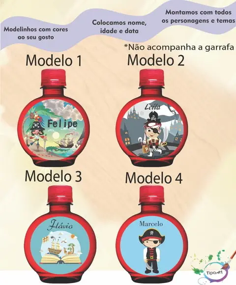 Adesivo Água Ouro Fino -pirata