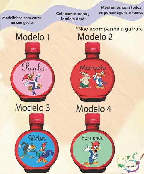 Adesivo Água Ouro Fino -pica Pau