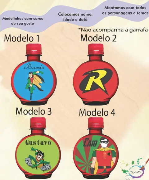 Adesivo Água Ouro Fino -robin