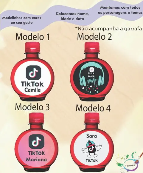 Adesivo Água Ouro Fino -tik Tok