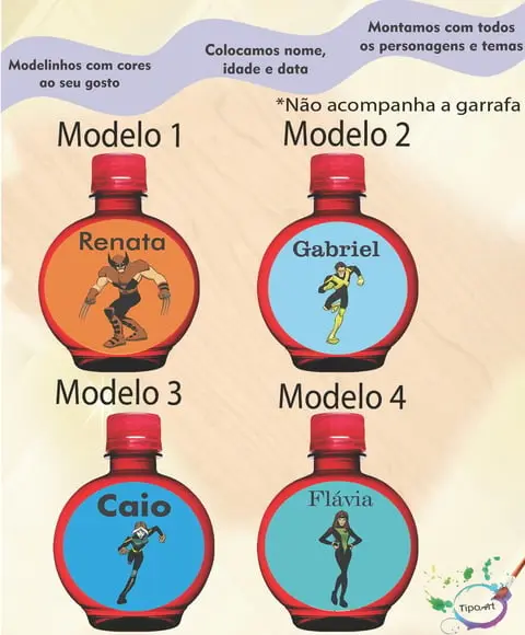 Adesivo Água Ouro Fino -x Mens