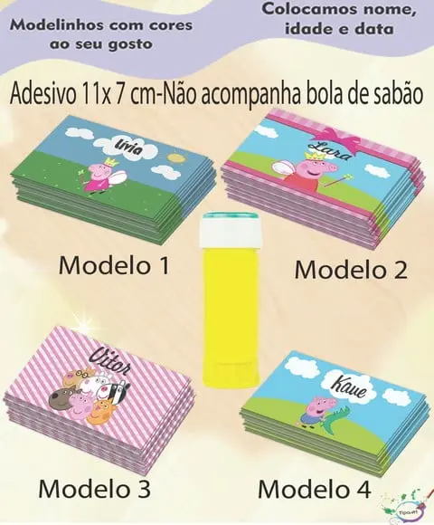 Adesivo Bolha de Sabão