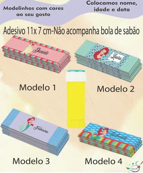 Adesivo Bolha de Sabão-ariel