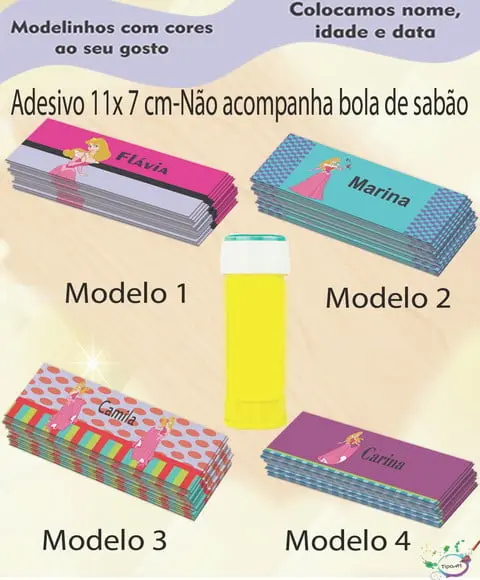 Adesivo Bolha de Sabão-aurora