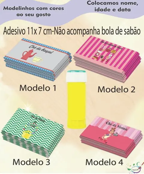 Adesivo Bolha de Sabão-chá de Cozinha/panela