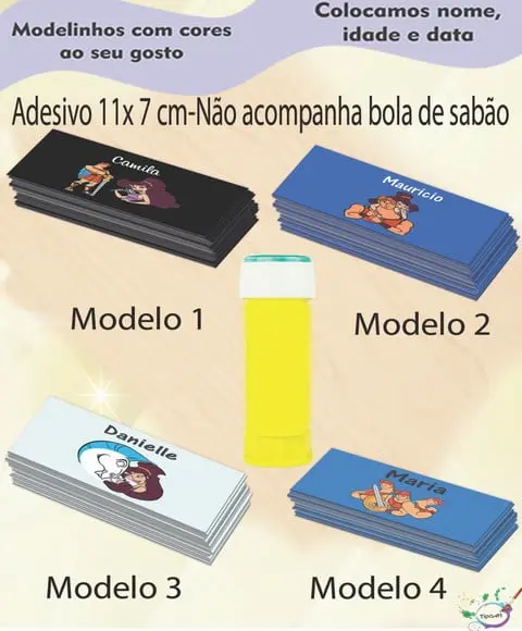 Adesivo Bolha de Sabão-hercules