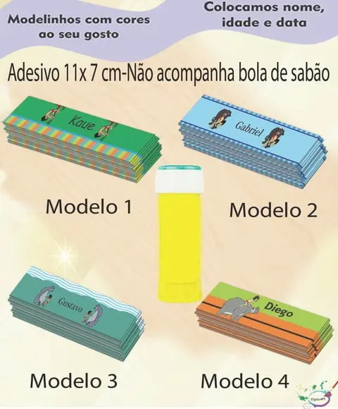 Adesivo Bolha de Sabão-mogli