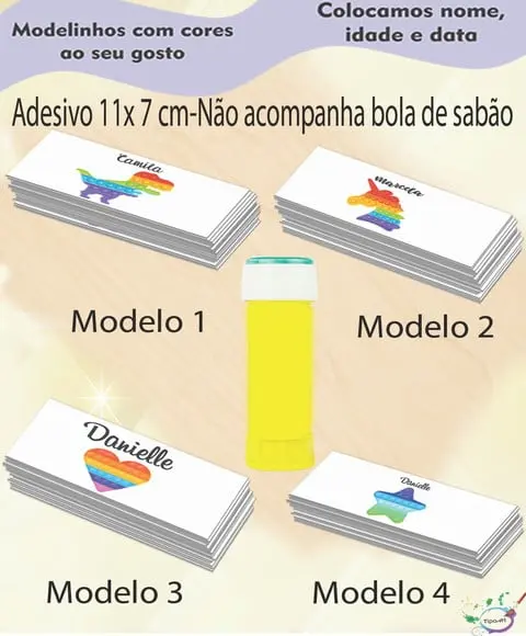 Adesivo Bolha de Sabão-pop Fidget