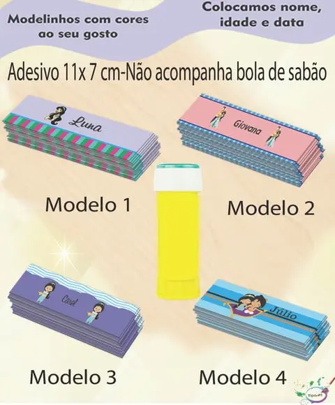 Adesivo Bolha de Sabão-jasmine