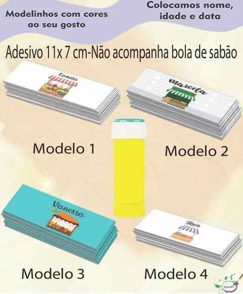 Adesivo Bolha de Sabão-quitandinha