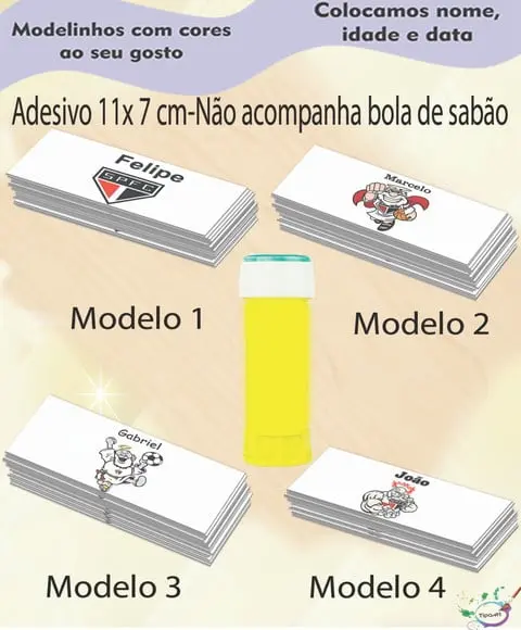 Adesivo Bolha de Sabão-sp