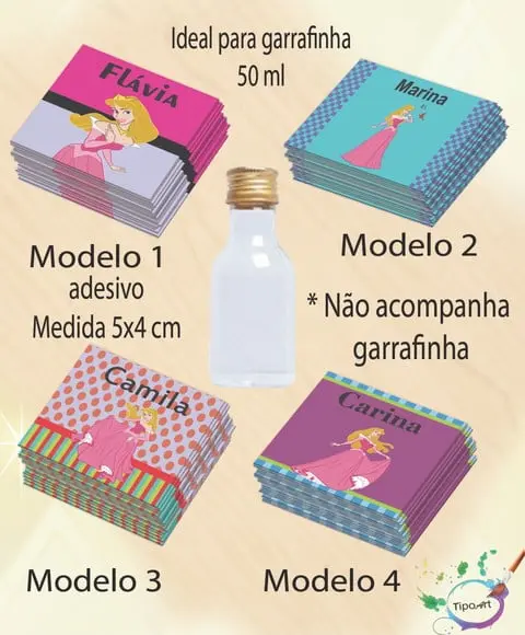 Adesivo Garrafinha-aurora