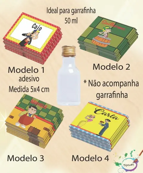 Adesivo Garrafinha-chaves