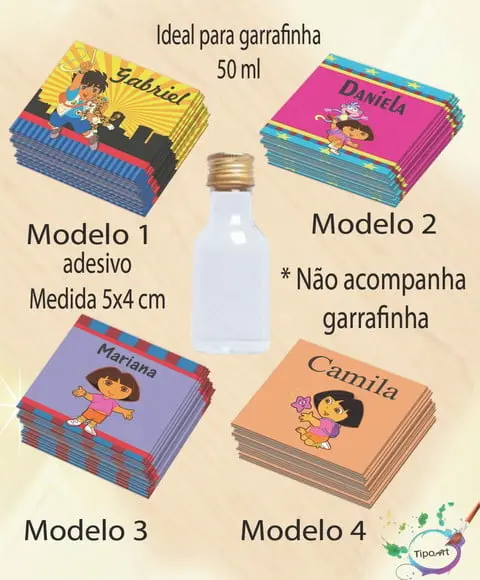 Adesivo Garrafinha-dora