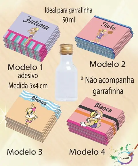 Adesivo Garrafinha-lola