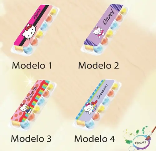 Adesivo Huevitos-hello Kitty