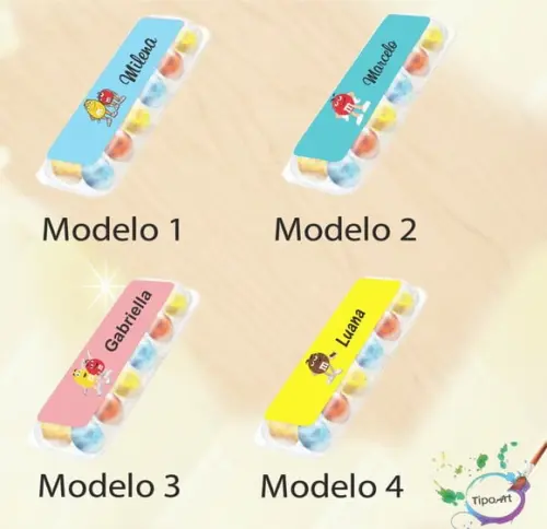 Adesivo Huevitos-m&m