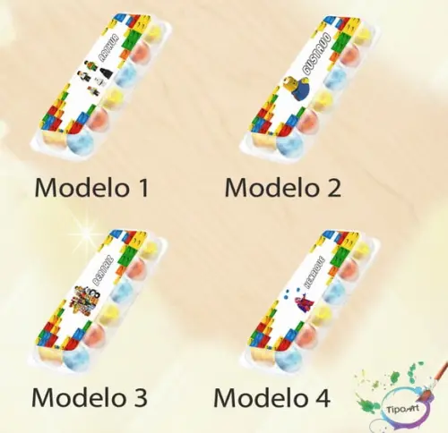 Adesivo Huevitos-lego