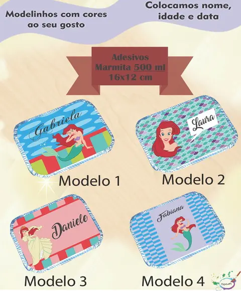 Adesivo Marmitinha 500 Ml-ariel