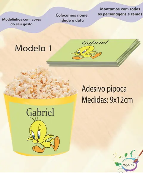 Adesivo P/balde Piu Piu