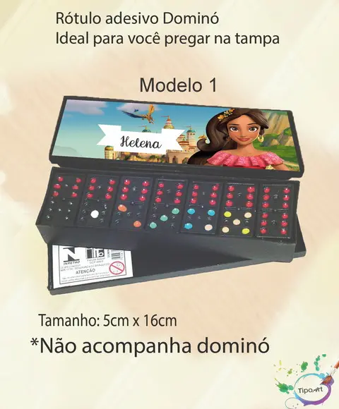 Adesivo para Dominó - Elena de Avalor