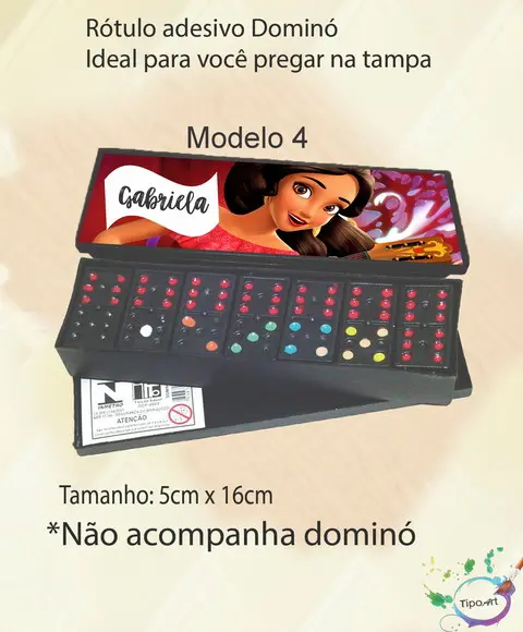 Adesivo para Dominó - Elena de Avalor
