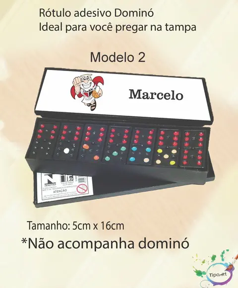 Adesivo para Dominó - Sp