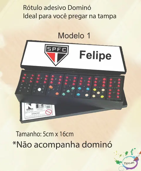 Adesivo para Dominó - Sp
