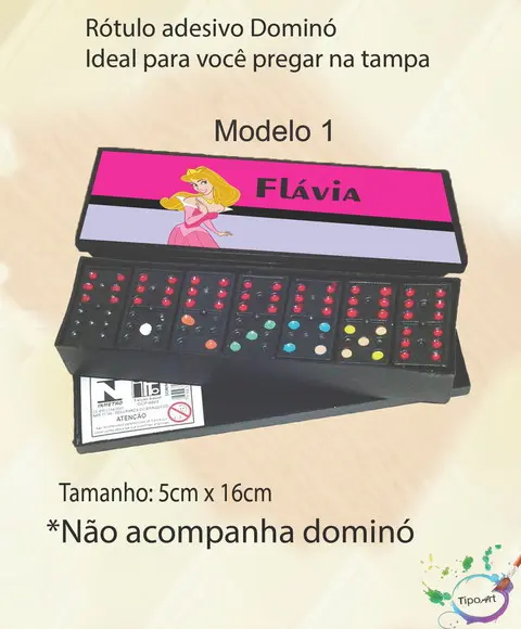Adesivo para Dominó-aurora